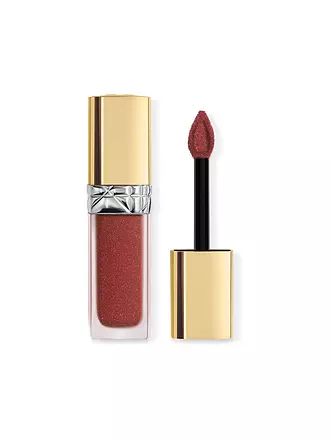 DIOR | Rouge Dior Forever Liquid Sequin Limitierte Edition - Glitzernder Liquid Lippenstift (843 Divine) | koralle