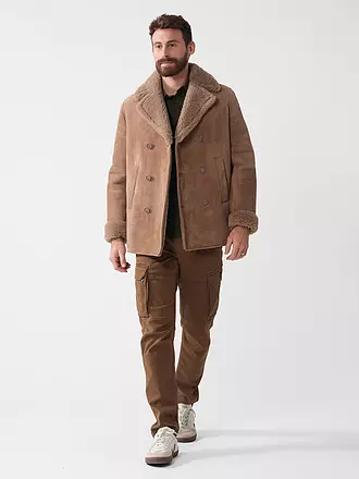 DRYKORN | Shearling Jacke KONNO 10 | braun