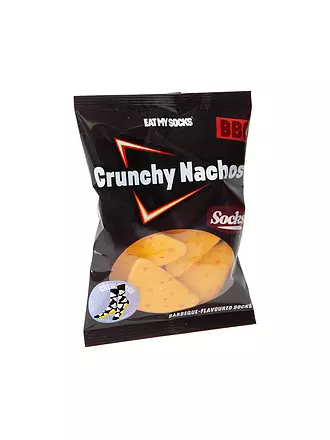 EAT MY SOCKS | Socken 36-45 CRUNCHY NACHOS schwarzweiss | schwarz