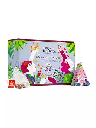 ENGLISH TEA SHOP | Geschenkbox Botanicals for Gin 12 Beutel | hellblau