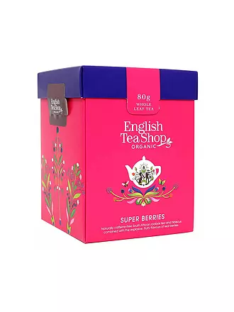 ENGLISH TEA SHOP | Weißer Tee, BIO, Loser Tee, 80g Box | bunt