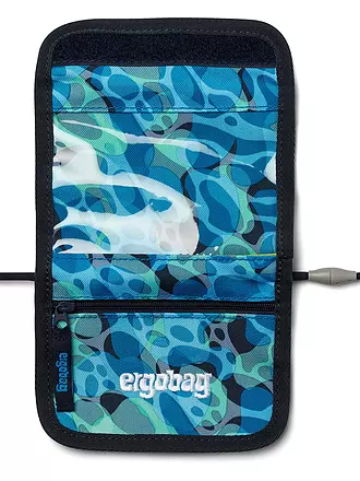 ERGOBAG | Brustbeutel -  AbtauchBär | blau