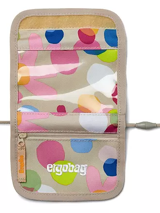 ERGOBAG | Brustbeutel - Flower Pow Bär MRP | bunt