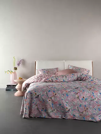 ESSENZA | Satin-Bettwäsche ALESTE 70x90cm/140x200cm Mauve | lila