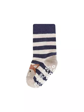 EWERS |  Baby Krabelsocken FUCHS | dunkelblau