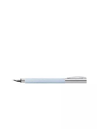 FABER-CASTELL | Füllhalter AMBITION ITALIC ICE BLUE F | keine Farbe