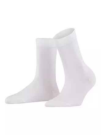 FALKE |  Socken COTTON TOUCH white | blau