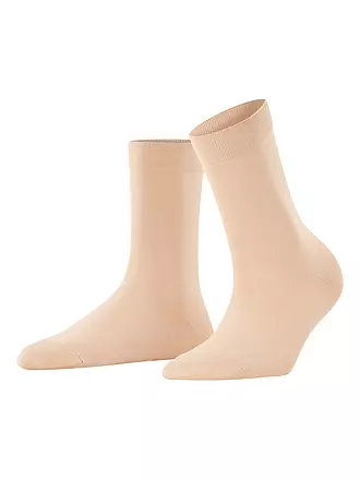 FALKE |  Socken COTTON TOUCH white | beige