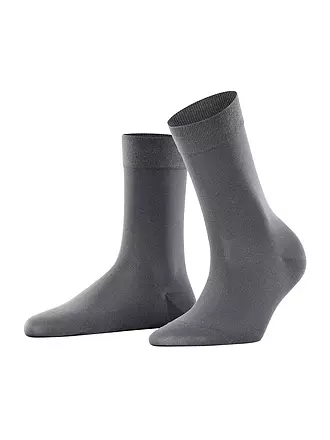 FALKE |  Socken Cotton Touch platinum | grau