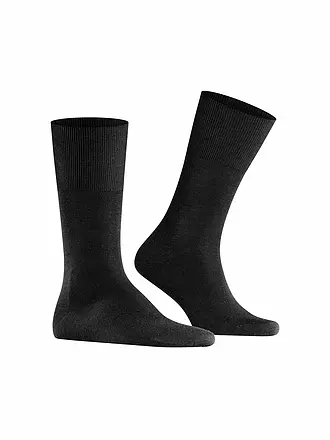 FALKE |  Socken dark blue melange | schwarz