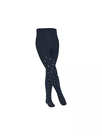 FALKE | Baby Mädchen Strumpfhose MULTIDOT space blue | hellgrau