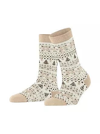 FALKE | Damen Socken COUNTRY CALLING light pink | creme