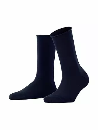 FALKE | Happy Socken 2er Pkg white | blau