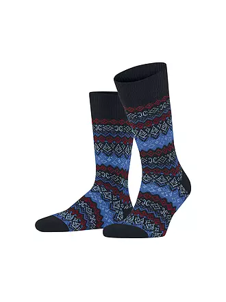 FALKE | Herren Socken ASPEN hunter green | blau