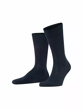 FALKE | Herren Socken Sensitive London black | dunkelblau