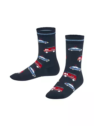 FALKE | Jungen Socken space blue | hellgrau