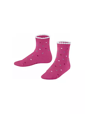 FALKE | Kinder Socken MULTIDOT fuchsia | pink