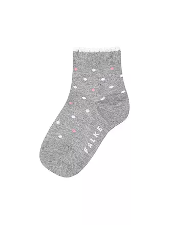 FALKE | Kinder Socken MULTIDOT light grey | hellgrau