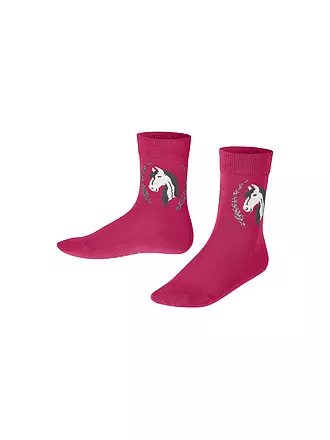 FALKE | Mädchen Socken gloss | rosa