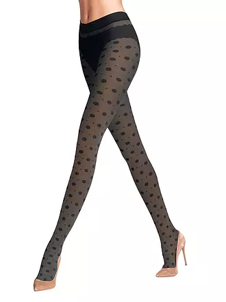 FALKE | Modestrumpfhose SNOW DOT black | 