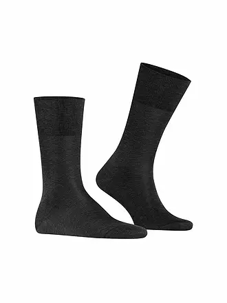 FALKE | Socken "Tiago 14662" anthracite mel. | 