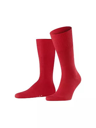 FALKE | Socken AIRPORT indigo | rot