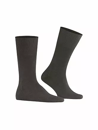 FALKE | Socken AIRPORT indigo | braun