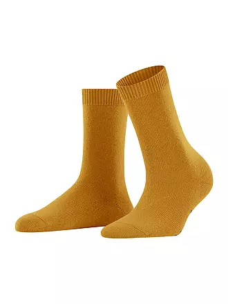 FALKE | Socken COSY WOOL amber | hellgrau