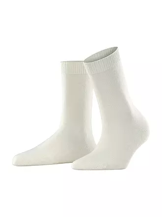 FALKE | Socken COSY WOOL black | creme