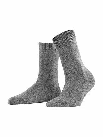 FALKE | Socken COSY WOOL dark navy | hellgrau