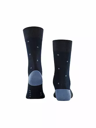 FALKE | Socken Dot dark navy | grau