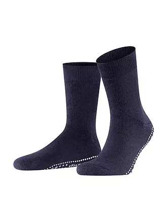 FALKE | Socken HOMEPADS 16500 anthracite mel. | blau