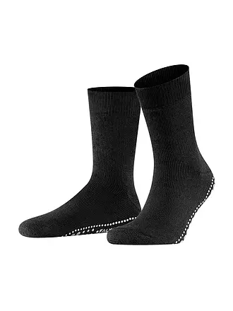 FALKE | Socken HOMEPADS black | grau