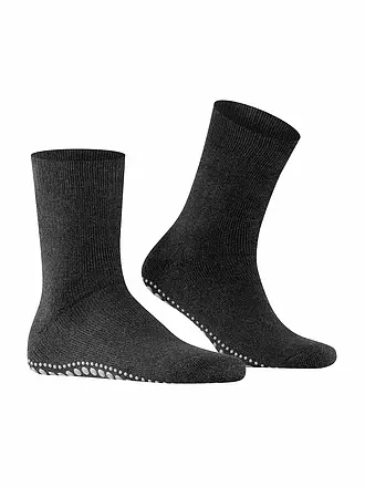 FALKE | Socken HOMEPADS black | grau