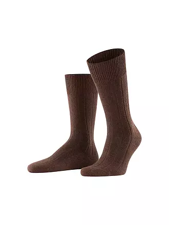 FALKE | Socken LHASA RIB amber | braun