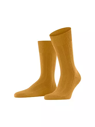 FALKE | Socken LHASA RIB brown | gelb