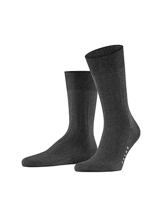 FALKE | Socken MILANO black | grau