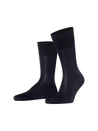 FALKE | Socken TIAGO anthracite melange | dunkelblau