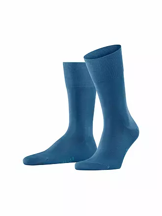 FALKE | Socken TIAGO anthracite melange | blau