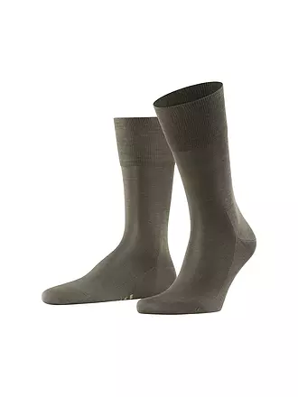 FALKE | Socken TIAGO bluebell | olive