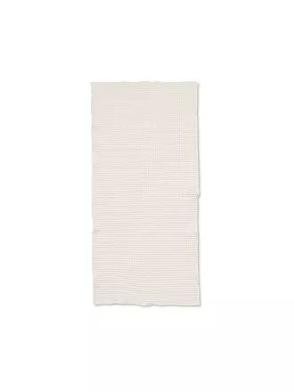 FERM LIVING | Handtuch ORGANIC 140x70cm Weiss   | 