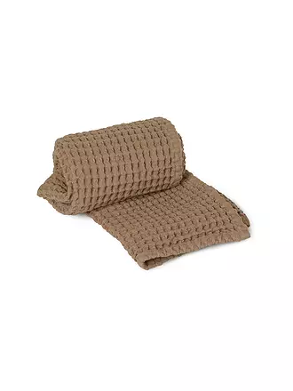 FERM LIVING | Handtuch ORGANIC HAND TOWEL | braun