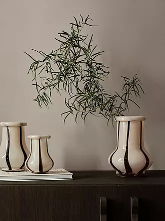 FERM LIVING | Riban Vase 19cm Cream | creme