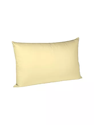 FLEURESSE | Satin Kissenbezug Royal Uni 2er 40x40cm Beige | gelb