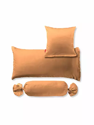 FLEURESSE | Satin Kissenbezug Royal Uni 2er 40x40cm Beige | gelb