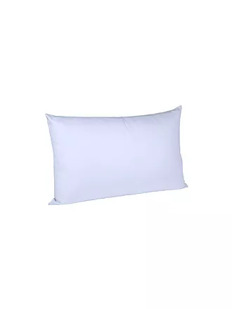 FLEURESSE | Satin Kissenbezug Royal Uni 2x 40x60cm Lavendel | hellblau