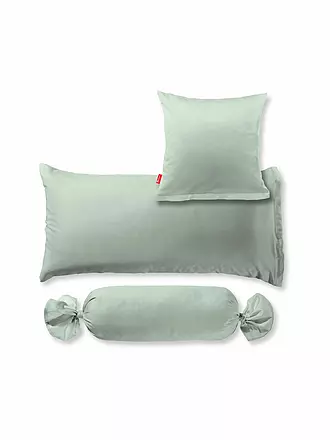 FLEURESSE | Satin Kissenbezug Royal Uni 2x 40x60cm Lavendel | olive