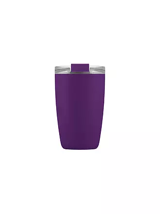 FLSK | Isolierbecher - Thermosbecher CUP Coffee to go-Becher 0,35l Dark Pine | lila