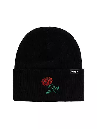 FNTSY | Mütze - Haube ROSE | schwarz