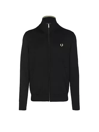 FRED PERRY | Strickjacke | schwarz